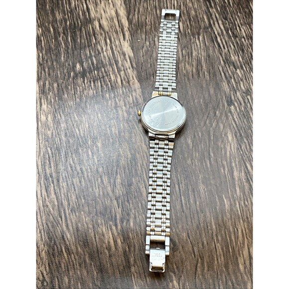 Disney Mickey Mouse Women’s LORUS Watch Quartz Two Tone Stainless Silver - Picture 9 of 9